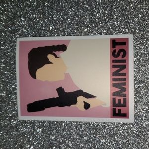 FEMINIST Waterproof Sticker Star Wars